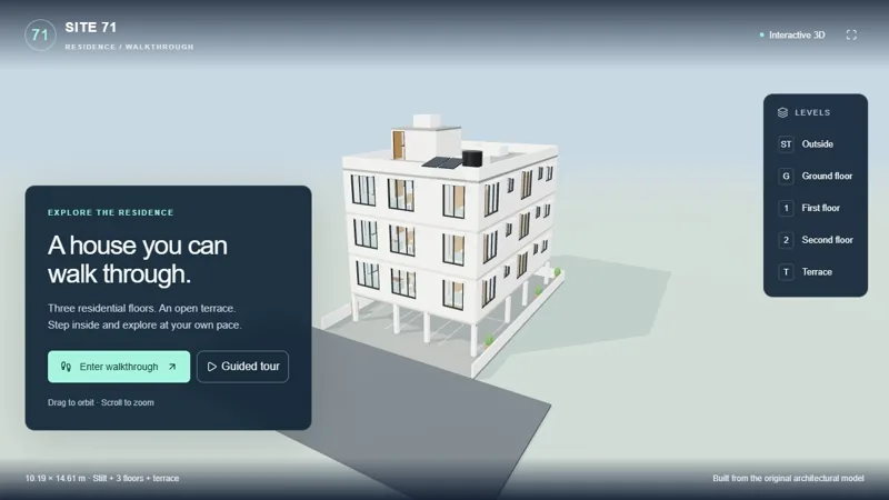 Architectural walkthrough
